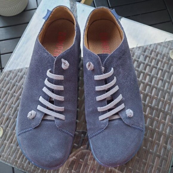 Camper Peu suede/leather (navy) Spanish sneakers 45 EU - Picture 4 of 11